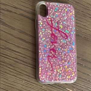 Taylor Swift Pink Glitter Phone Case
